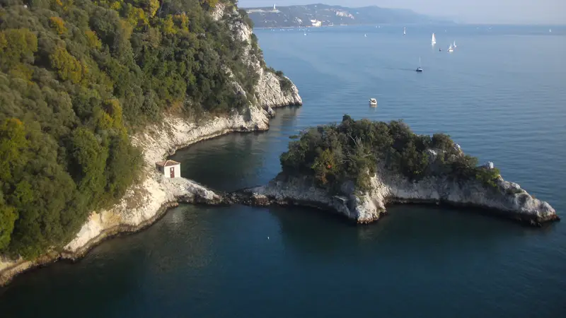 Duino Castle on the Karst cliffs